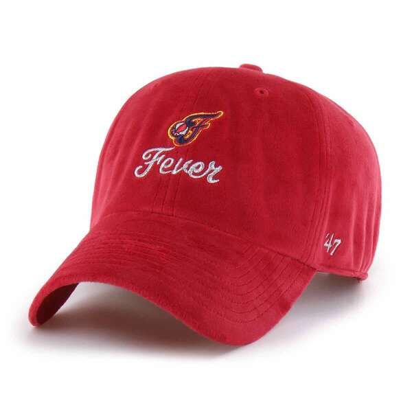 フォーティーセブン レディース アクセサリー 帽子 Unisex 47 Red Indiana Fever Spirited Velour Clean Up Adjustable Hat Red レッ