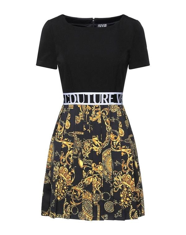ヴェルサーチ レディース トップス ワンピース VERSACE JEANS COUTURE Black ブラック