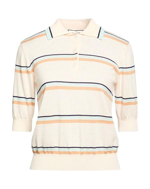ポール＆ジョー レディース トップス ポロシャツ PAUL JOE Beige ベージュ