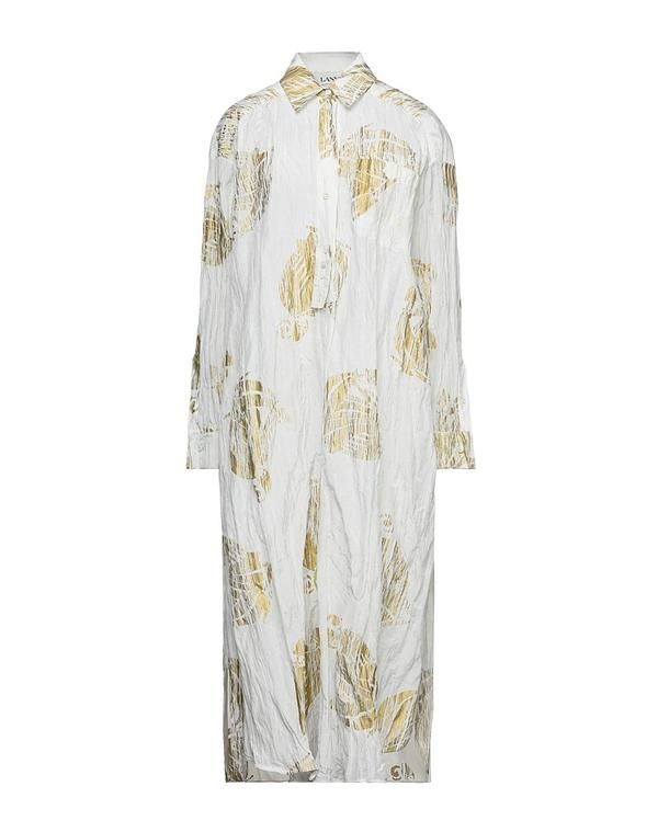 ランバン レディース トップス ワンピース シュミーズドレス LANVIN White ホワイト