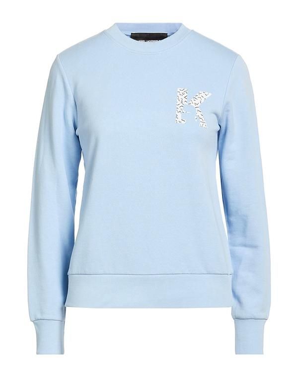 カール ラガーフェルド レディース アウター パーカー・スウェット KARLAGERFELD Sky Blue ブルー