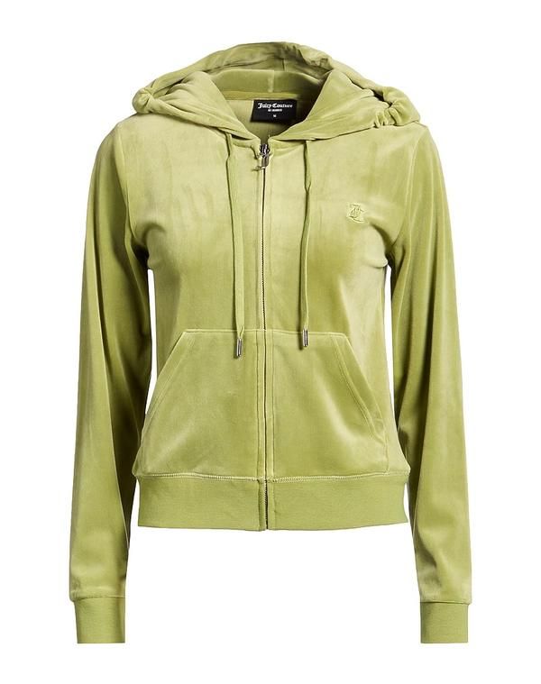 ジューシークチュール レディース アウター パーカー・スウェット JUICY COUTURE Light Green グリーン