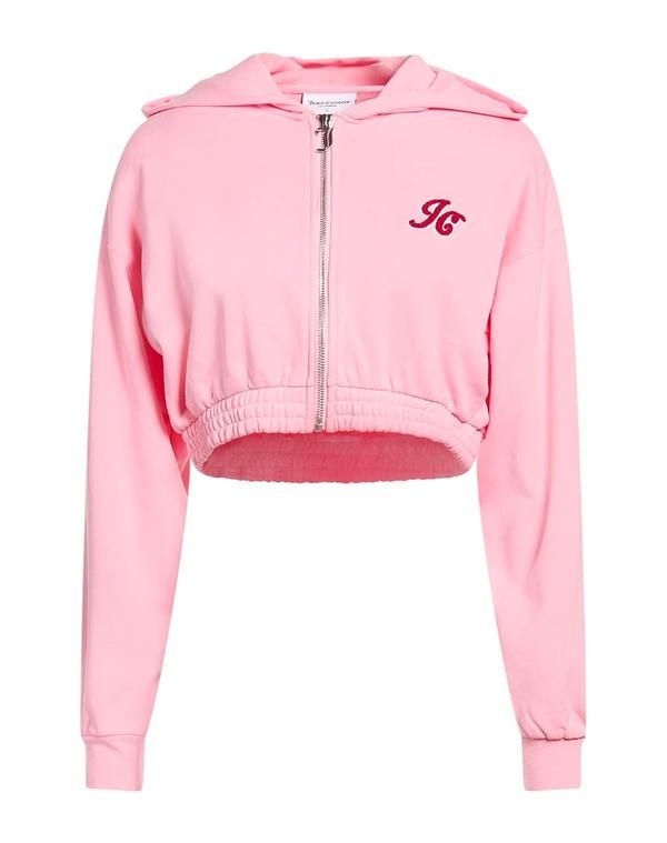 ジューシークチュール レディース アウター パーカー・スウェット JUICY COUTURE Pink ピンク