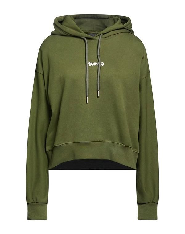 ディスクレーマー レディース アウター パーカー・スウェット DISCLAIMER Military Green グリーン