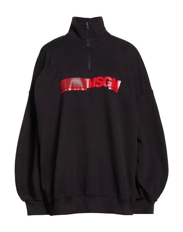 エムエスジイエム レディース アウター パーカー・スウェット MSGM Black ブラック