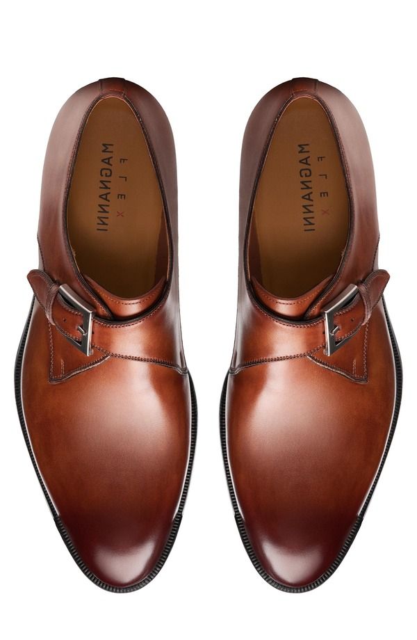 マグナーニ メンズ シューズ モンクストラップ モンク Magnanni Wooten Monk Strap Shoe Cognac