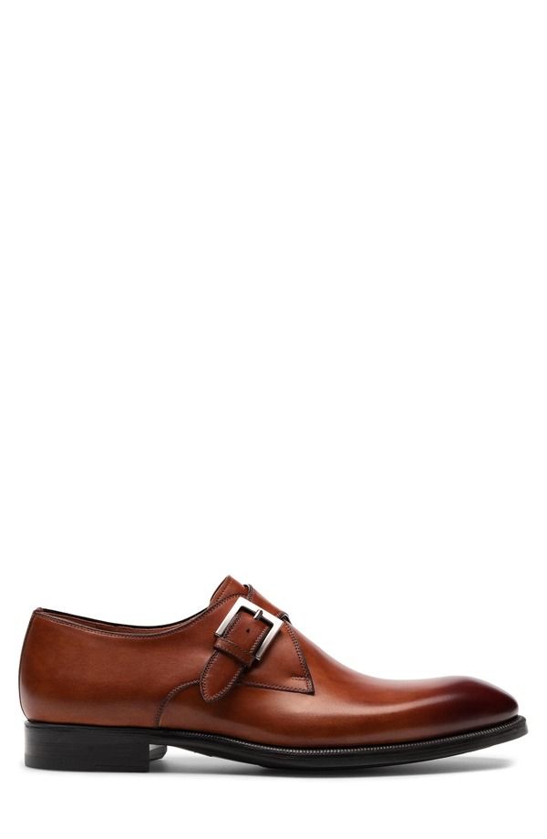 マグナーニ メンズ シューズ モンクストラップ モンク Magnanni Wooten Monk Strap Shoe Cognac