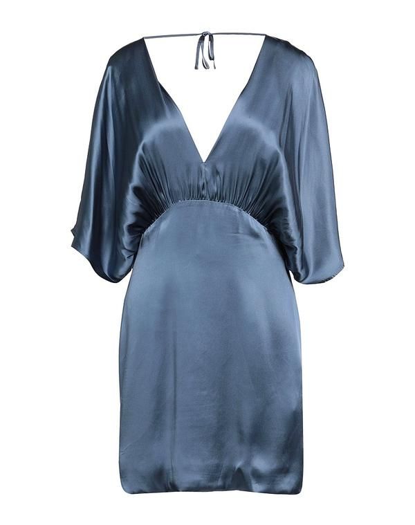 セミクチュール レディース トップス ワンピース SEMICOUTURE Blue Gray グレー
