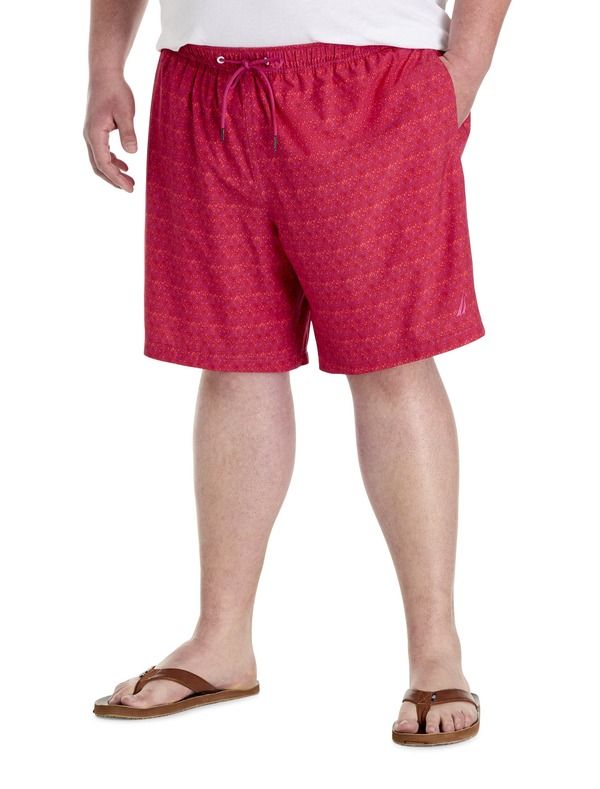ナウティカ メンズ 水着 ハーフパンツ・ショーツ プリントール Nautica Big Tall Printed Swim Trunks Cactusflwr