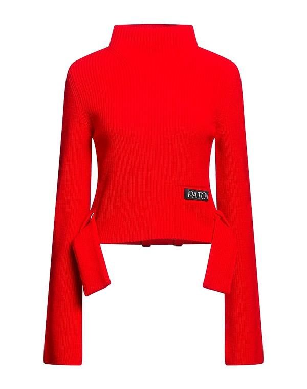 ジャンパトゥ レディース アウター ニット・セータートルネック PATOU Red レッド