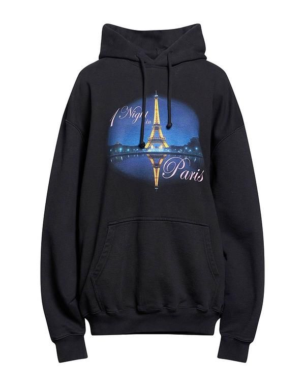 ヴェトモン レディース アウター パーカー・スウェット VETEMENTS Black ブラック