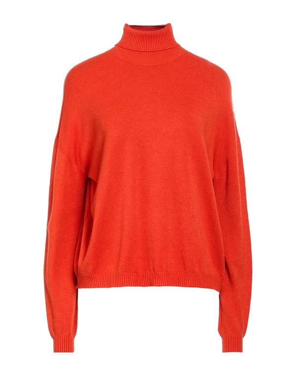 ヴィコロ レディース アウター ニット・セータートルネック VICOLO Reddish Brown ブラウン