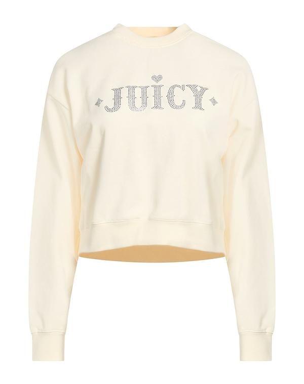 ジューシークチュール レディース アウター パーカー・スウェット JUICY COUTURE Off White オフホワイト