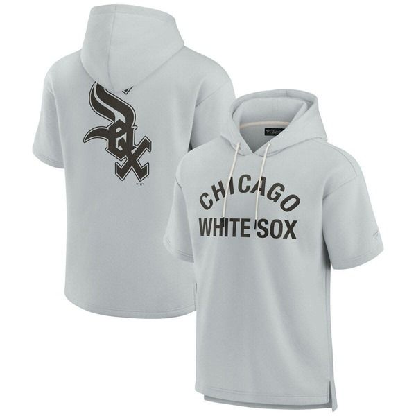 ファナティクス シグネチャー レディース アウター パーカー・スウェット フリース Unisex Fanaticsignature Gray Chicago White Sox Elementsupe