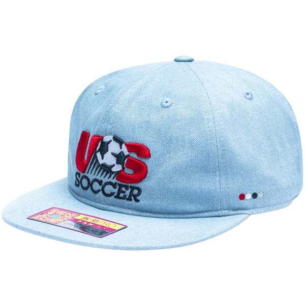 ファンインク レディース アクセサリー 帽子 FAN INK Unisex Light Blue USMNT Making History Snapback Hat Light Blue ブルー