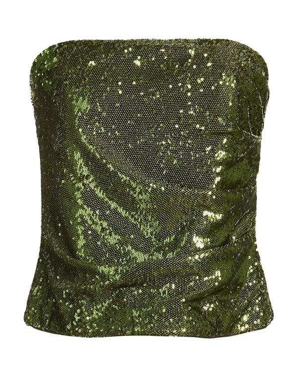 クリップス レディース トップス シャツ CLIPS Military Green グリーン