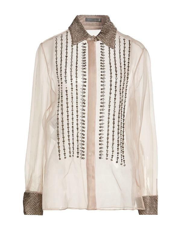 アルベルタ フェレッティ レディース トップス シャツ ALBERTA FERRETTI Light Gray グレー
