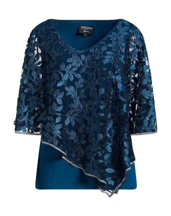 フランクリマン レディース トップス シャツ FRANK LYMAN Deep Teal ティール