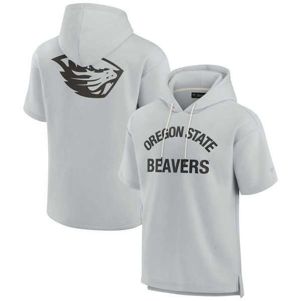 ファナティクス シグネチャー レディース アウター パーカー・スウェット フリース Unisex Fanaticsignature Gray Oregon State Beavers Elements