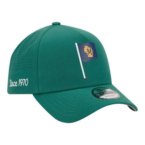 ニューエラ メンズ アクセサリー 帽子 Mens New Era Green Milwaukee Brewers Pin Seeker 9FORTY AFrame Adjustable Hat Gre