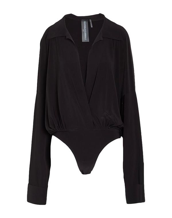 ノーマカマリ レディース トップス シャツ NORMA KAMALI Black ブラック