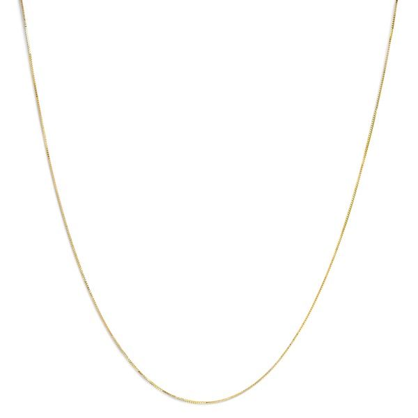 ハウスオブブリリアンス レディース アクセサリー ネックレス・チョーカー レース Haus of Brilliance Unisex Solid 14K Gold 075mm Classic Box