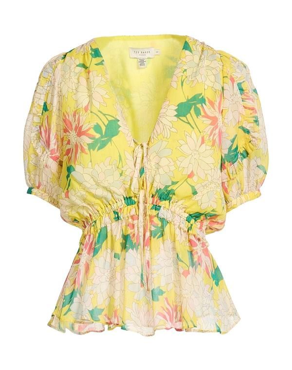 テッドベーカー レディース トップス シャツ TED BAKER Yellow イエロー