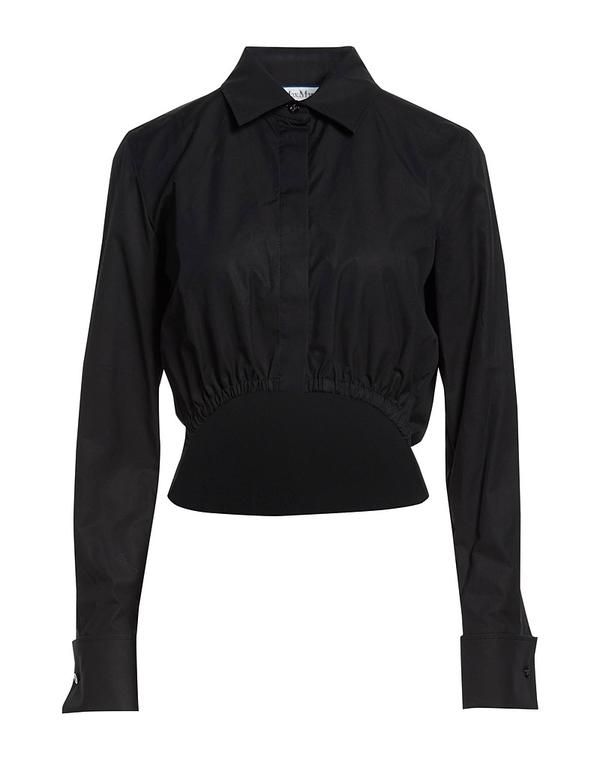 マックスマーラ レディース トップス シャツ MAX MARA Black ブラック