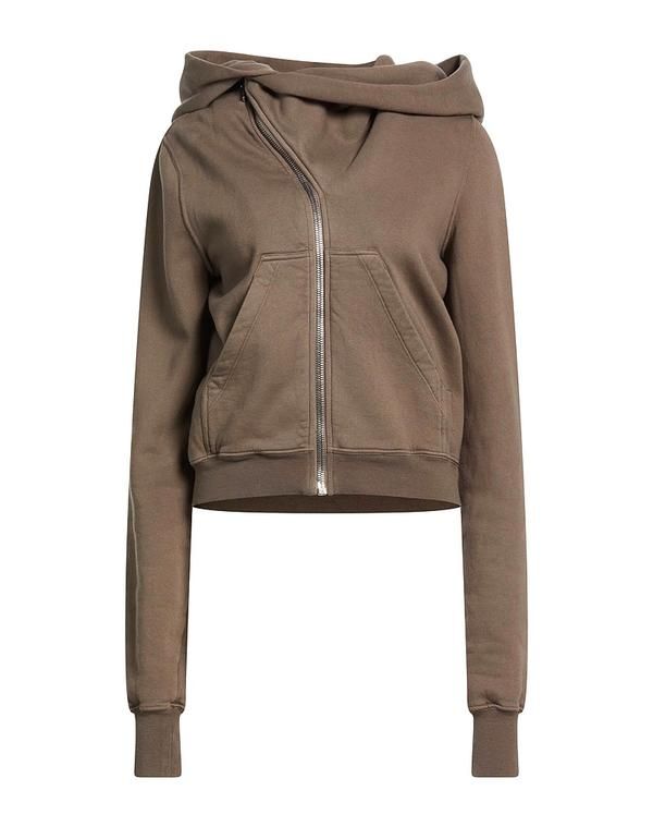 ダークシャドウ バイ リックオウエンス レディース アウター パーカー・スウェット DRKSHDW by RICK OWENS Military Green グリーン