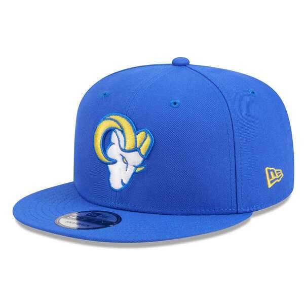 ニューエラ メンズ アクセサリー 帽子 Mens New Era Royalos Angeles Rams 9FIFTY Snapback Hat Royal