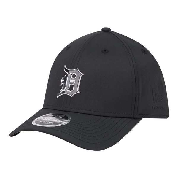 ニューエラ メンズ アクセサリー 帽子 トール Mens New Era Black Detroitigers Metallic 39THIRTY MCrown Flex Hat Black ブラック