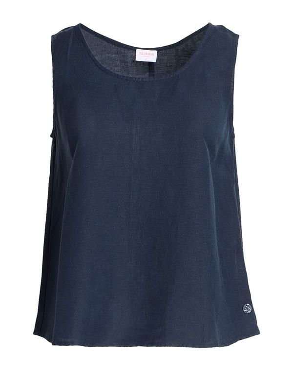 サンシックスティーエイト レディース トップス シャツ SUN 68 Navy ネイビー