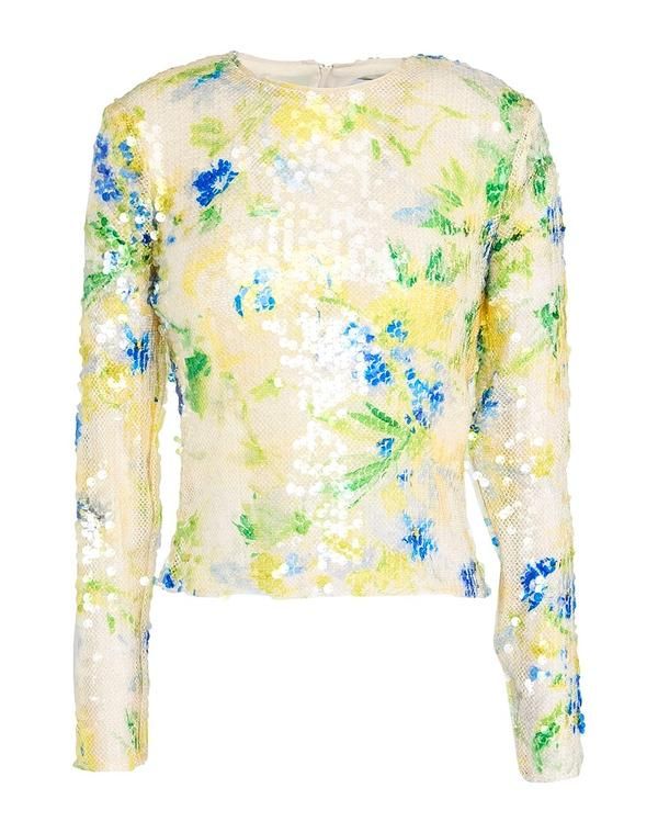 エムエスジイエム レディース トップス シャツ MSGM Pastel Yellow イエロー