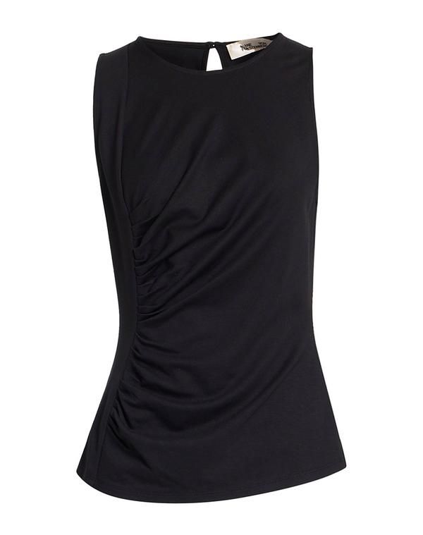 ダイアン フォン ファステンバーグ レディース トップス シャツ DIANE VON FURSTENBERG Black ブラック