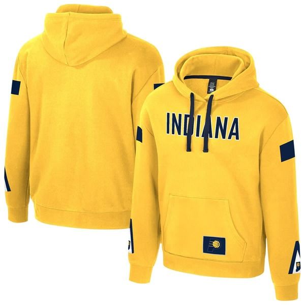 スタジアムエッセンシャルズ レディース アウター パーカー・スウェット Unisex Stadium Essentials Gold Indiana Pacers City Star Hoodie G