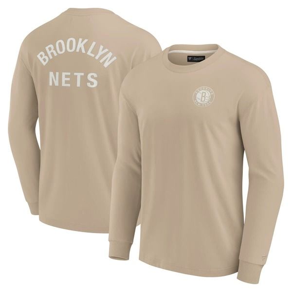 ファナティクス シグネチャー レディース アウター パーカー・スウェット Tシャツ Unisex Fanaticsignature Khaki Brooklynets Elementsuper Sof