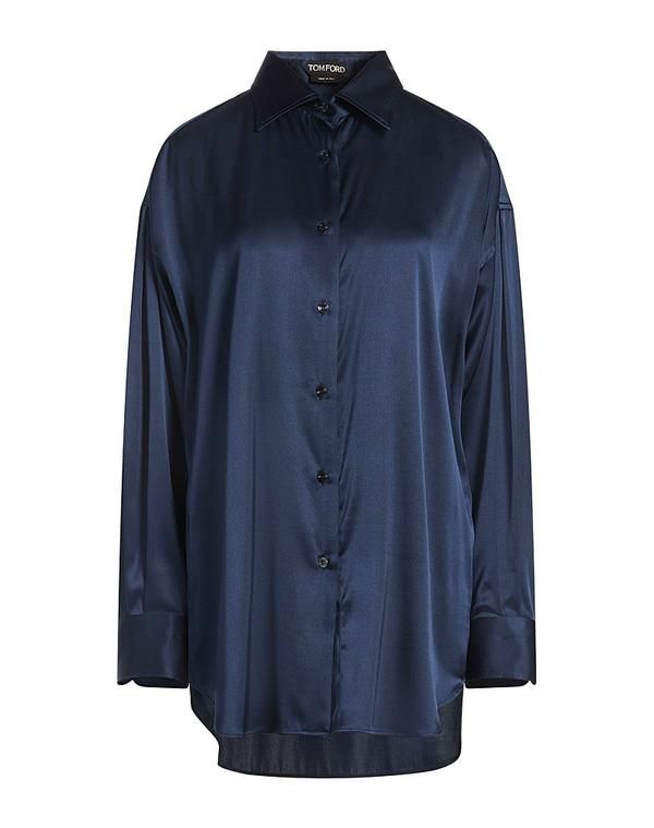 トム・フォード レディース トップス シャツ TOM FORD Navy ネイビー