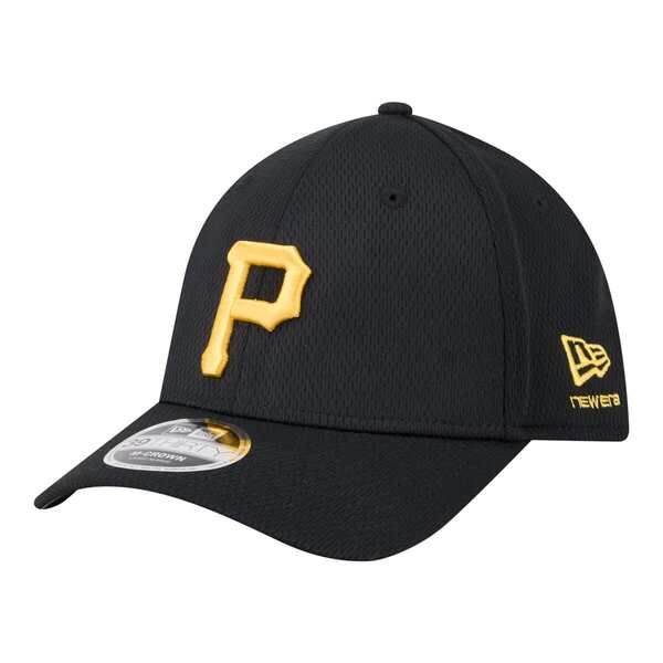 ニューエラ メンズ アクセサリー 帽子 Mens New Era Black Pittsburgh Pirates Dash 39THIRTY Flex Hat Black ブラック