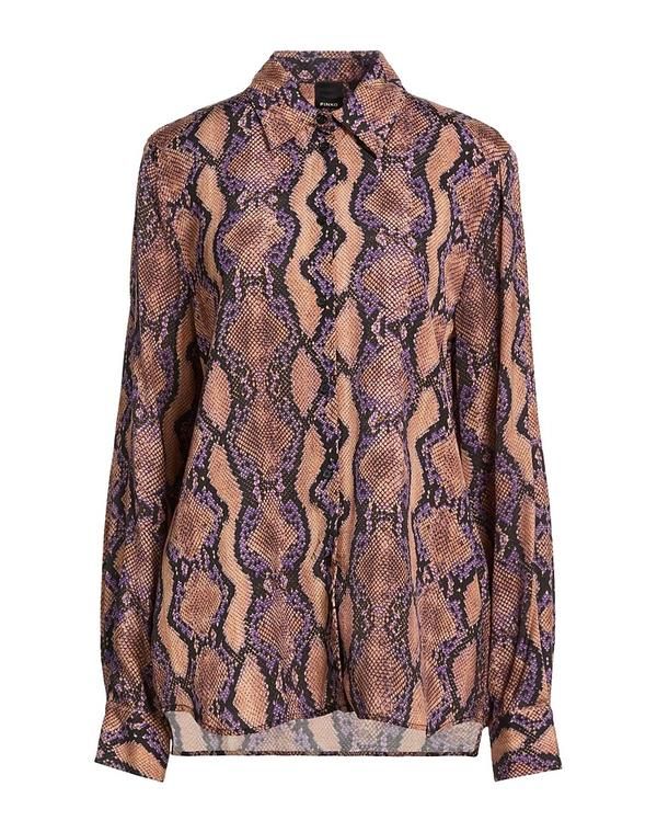 ピンコ レディース トップス シャツ PINKO Camel キャメル