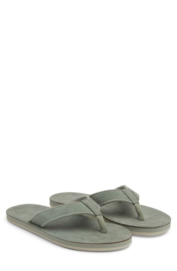 ハリマリ メンズ シューズ サンダル レザー hari mari Pier II Leather Flip Flopalm