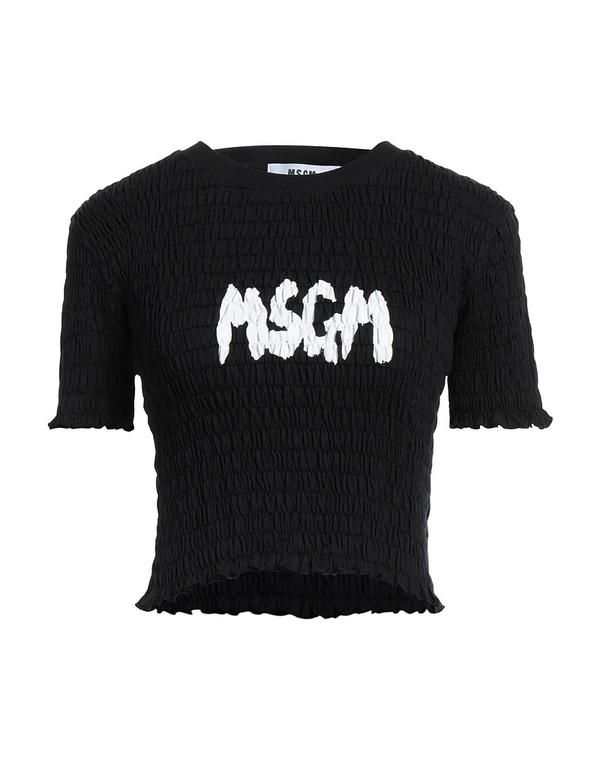 エムエスジイエム レディース トップス シャツ MSGM Black ブラック