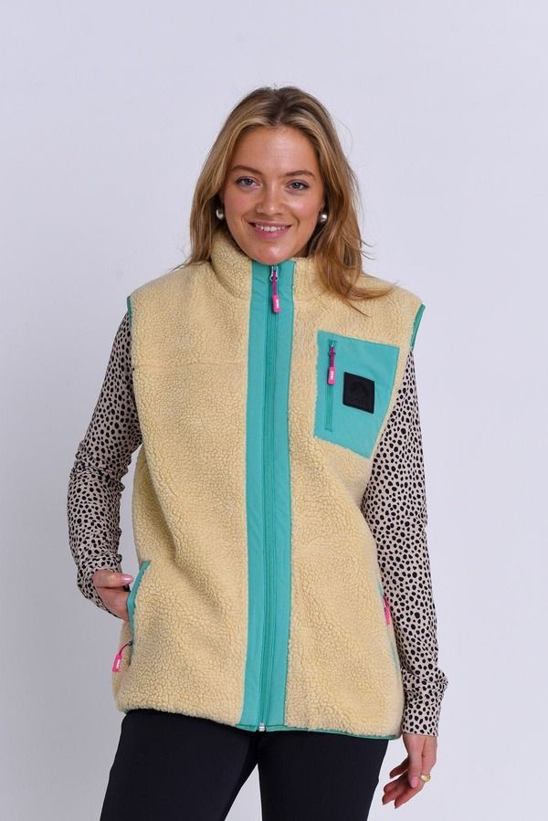 オースク レディース アウター ベスト OOSC Method Vest Sand Mensand サンド