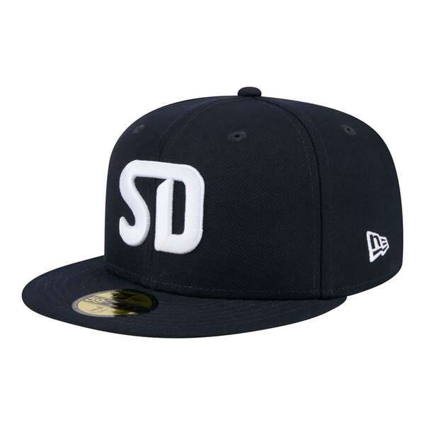 ニューエラ メンズ アクセサリー 帽子 Mens New Era Navy San Diego FC Kickoff 59FIFTY Fitted Hat Navy ネイビー