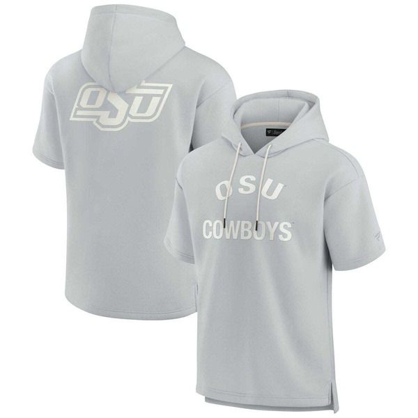 ファナティクス シグネチャー レディース アウター パーカー・スウェット フリース Unisex Fanaticsignature Gray Oklahoma State Cowboys Elemen
