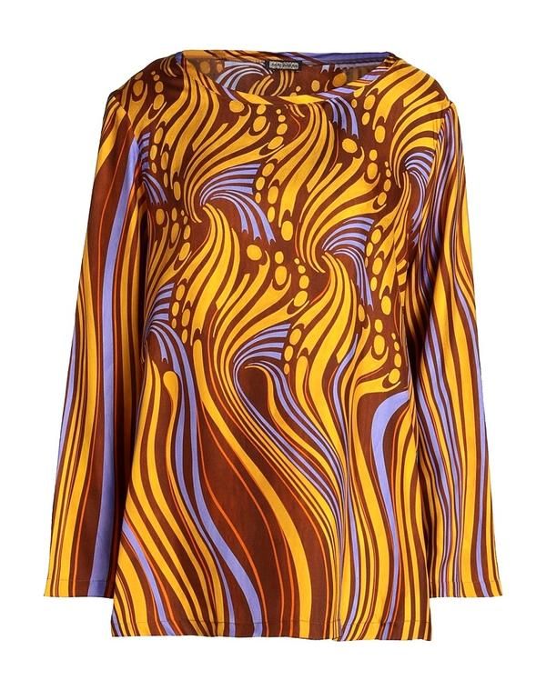 マルパルミ レディース トップス シャツ MALPARMI Camel キャメル