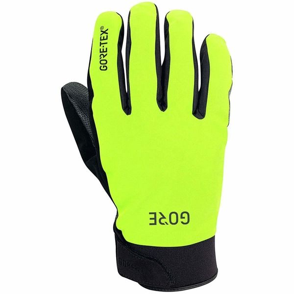 ゴアウェア メンズ アクセサリー 手袋 GOREWEAR C5 GoreTex Thermo Glove Mens Neon YellowBlack ブラック