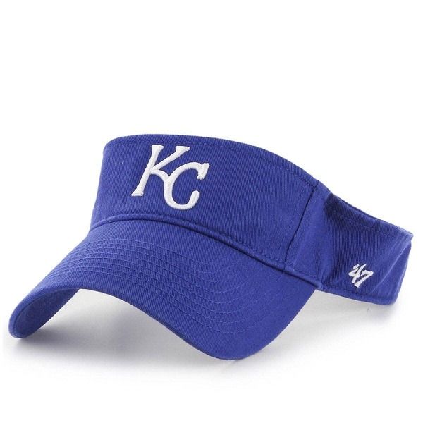 フォーティーセブン メンズ アクセサリー 帽子 Mens 47 Royal Kansas City Royals Clean Up Adjustable Visoroyal