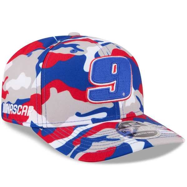 ニューエラ メンズ アクセサリー 帽子 Mens New Era White Chaselliott Patrioticamo 9SEVENTY StretchSnap Hat White ホワイト