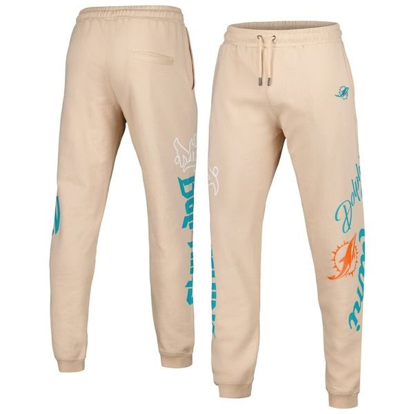 ザワイルドコレクティブ レディース ボトムス カジュアルパンツ グラフィック Unisex The Wild Collective Creamiami Dolphins Heavy Block Gra