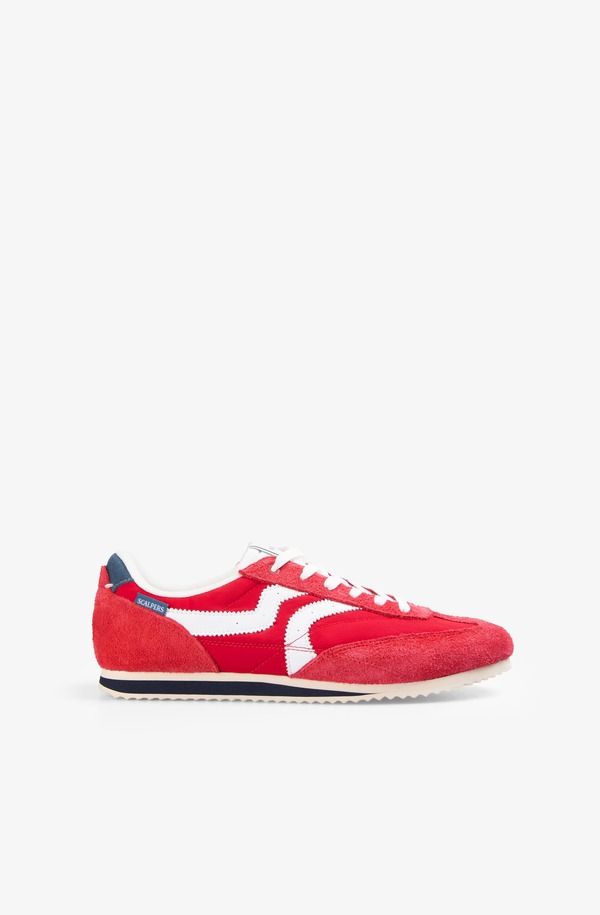 スカルパーズ メンズ シューズ スニーカー Scalpers Natsneakers Red レッド